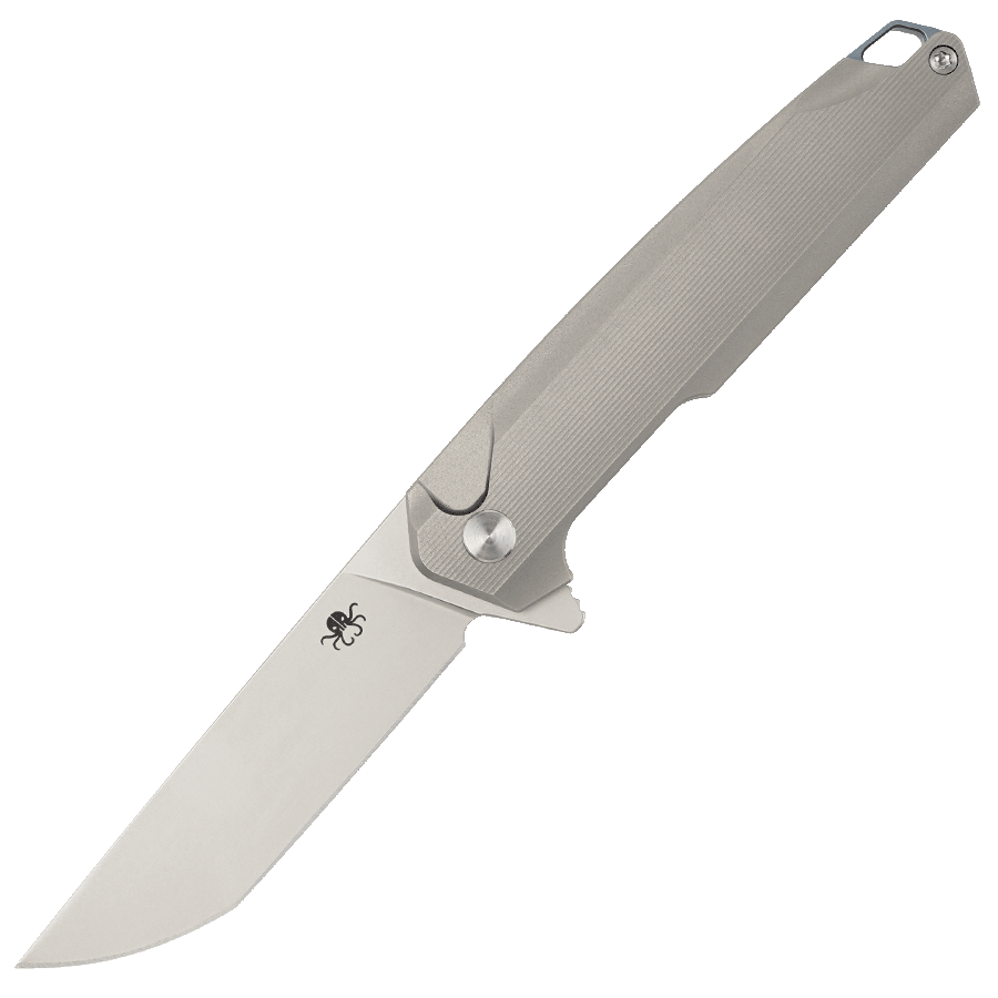 B02 FARN KRAKEN TITANIUM HANDLE 14C28N STEEL KNIVES