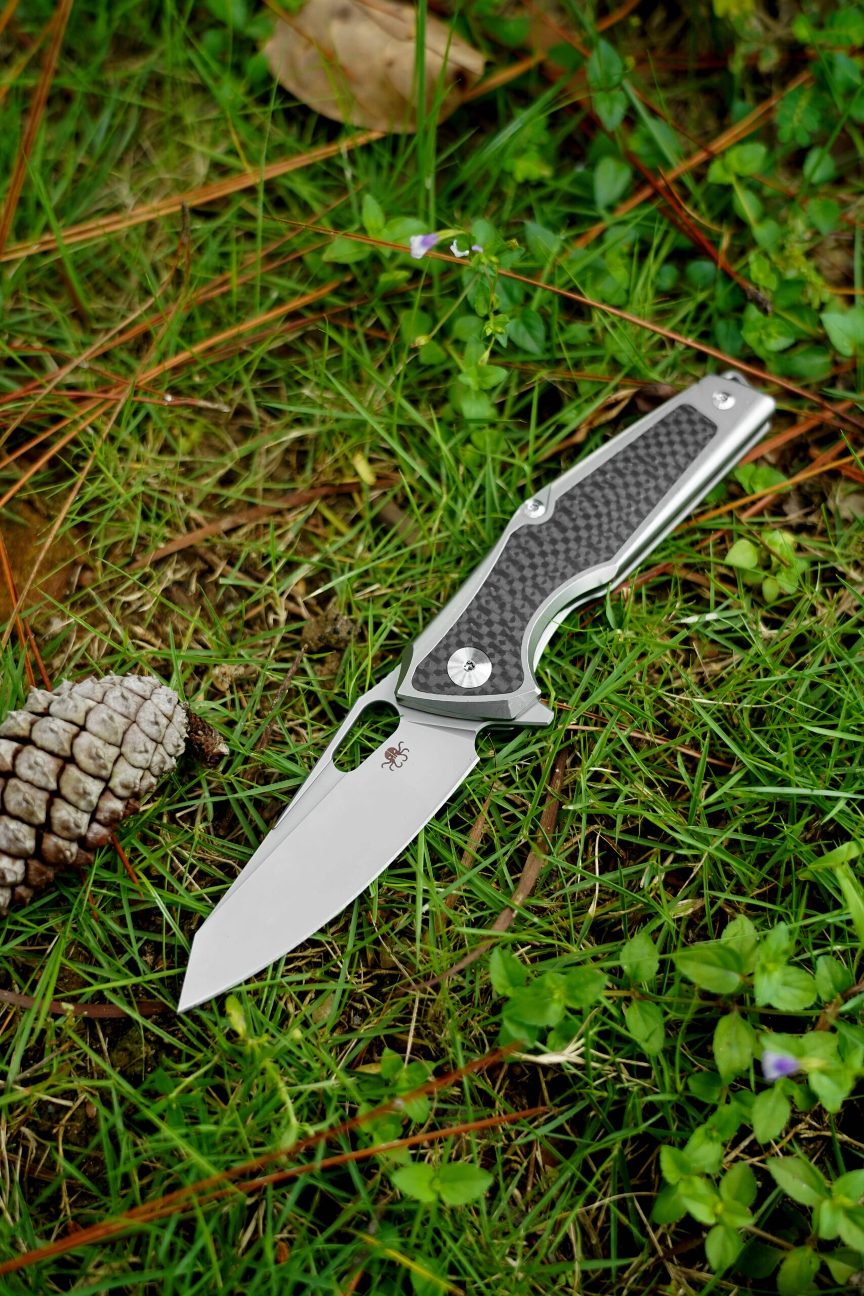 B07 ALBIR KRAKEN TITANIUM HANDLE AND M390 BLADE