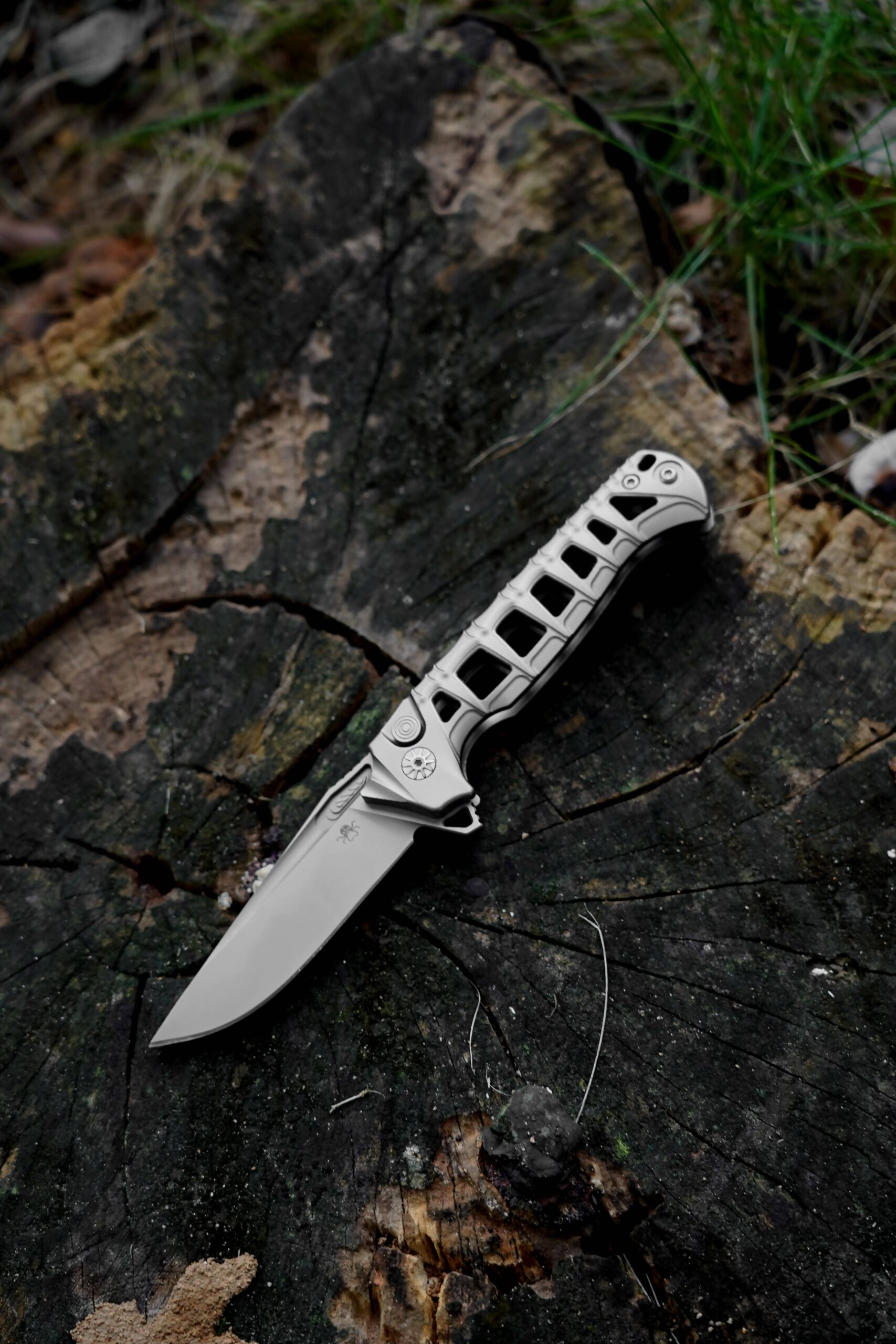 B09 SKALDR TITANIUM HANDLE AND M390 BLADE KNIVES