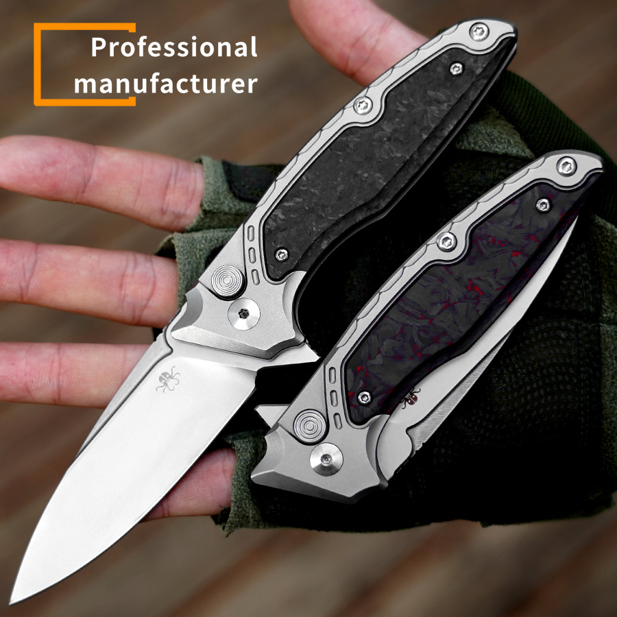 B05 HERMOD KRAKEN TITANIUM HANDLE AND M390 BLADE KNIVES