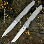 B01 RAEF KRAKEN TITANIUM HANDLE AND M390 BLADE KNIVES