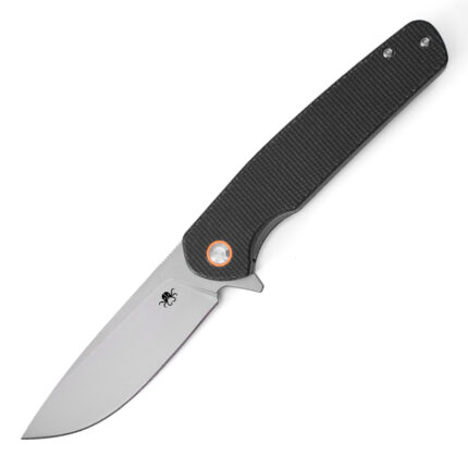 Kraken J326-VAREK, D2 Sandblasted Blade With Micarta Handle