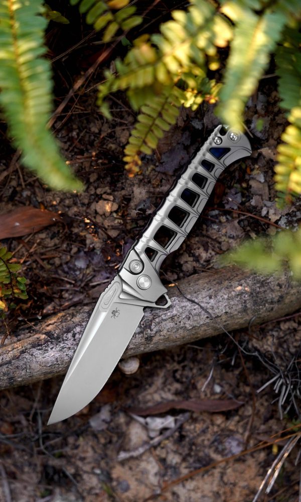 B09 SKALDR TITANIUM HANDLE AND M390 BLADE KNIVES